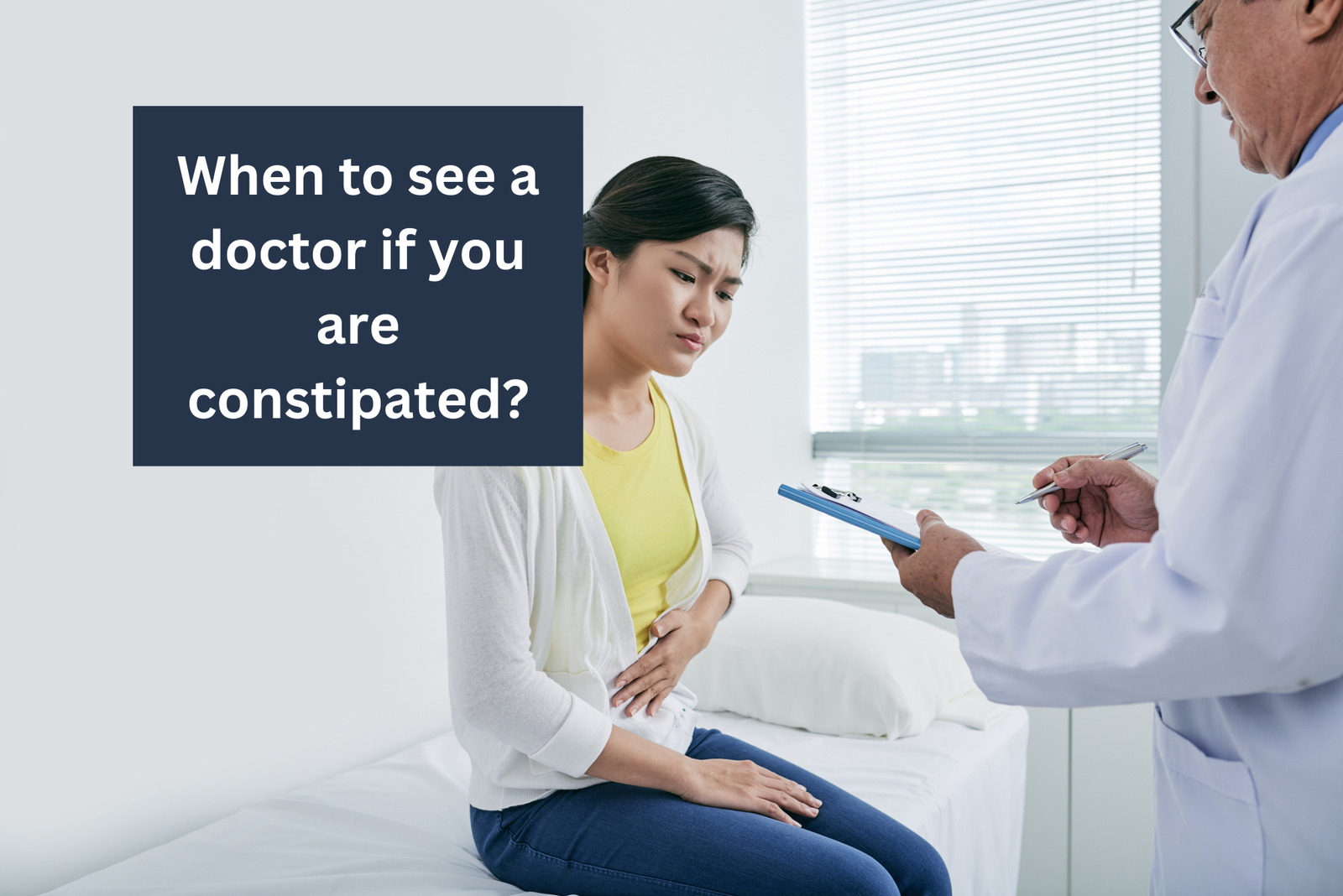 When to see a doctor if you are constipated